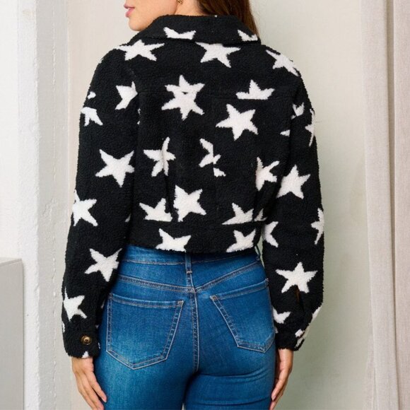 Altar'd State Sherpa Crop Jacket - Picture 2 of 11